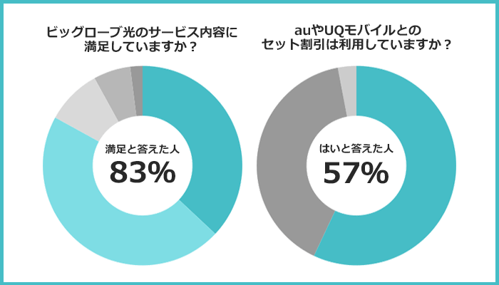 ビッグローブ光アンケート調査