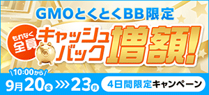 GMOとくとくBB制限エリアクーポン