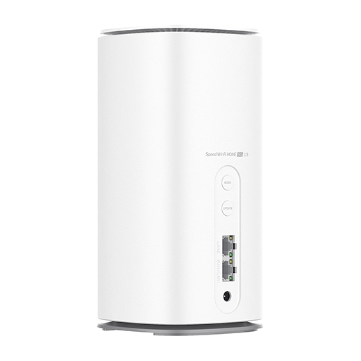 Speed Wi-Fi HOME 5G L13 裏斜め